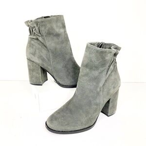 ARTURO Chiang Gray suede ankle boots